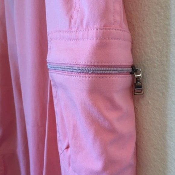Tail Tech Coral Pink Womens Golf Capris Pants Moisture Wicking 8 - Picture 3 of 7